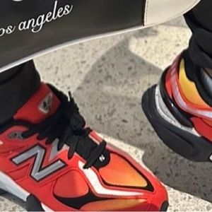 New balance 9060 Firesign size 7y grade school worn twice